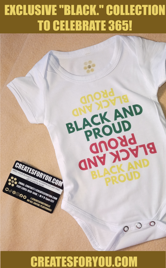 "BLACK&PROUD" Juneteenth Shirt: Wear Your Heritage Proudly"
